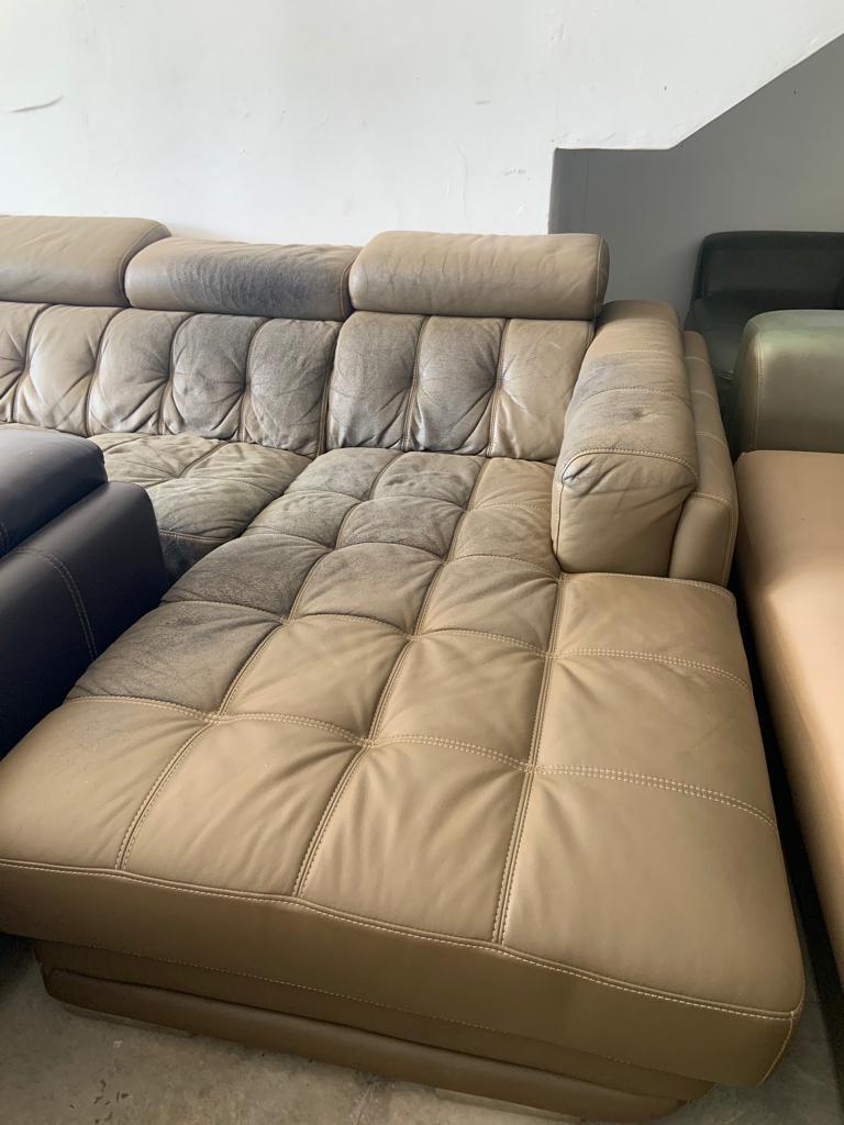 Sofa L shape Besar, Furniture & Home Living, Furniture, Sofas on Carousell
