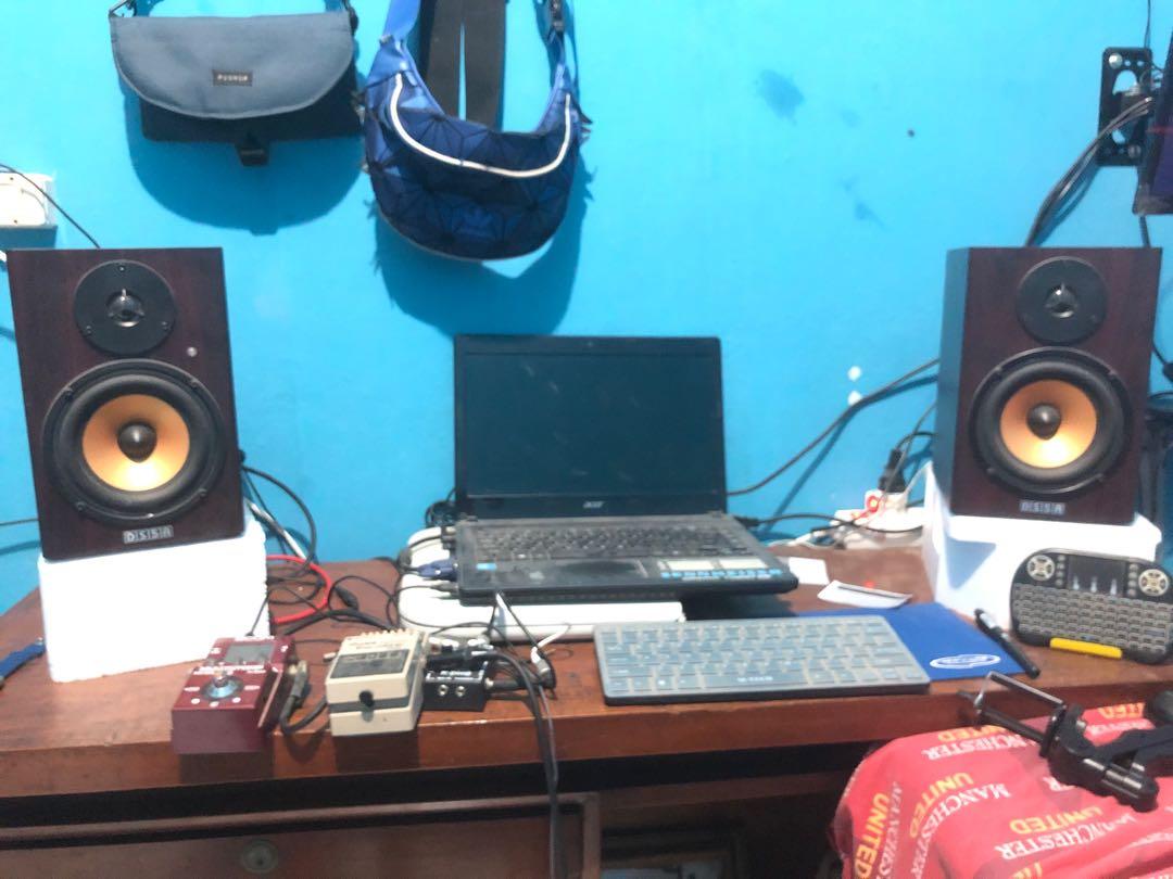 Speaker monitor flat DS5A, Elektronik 