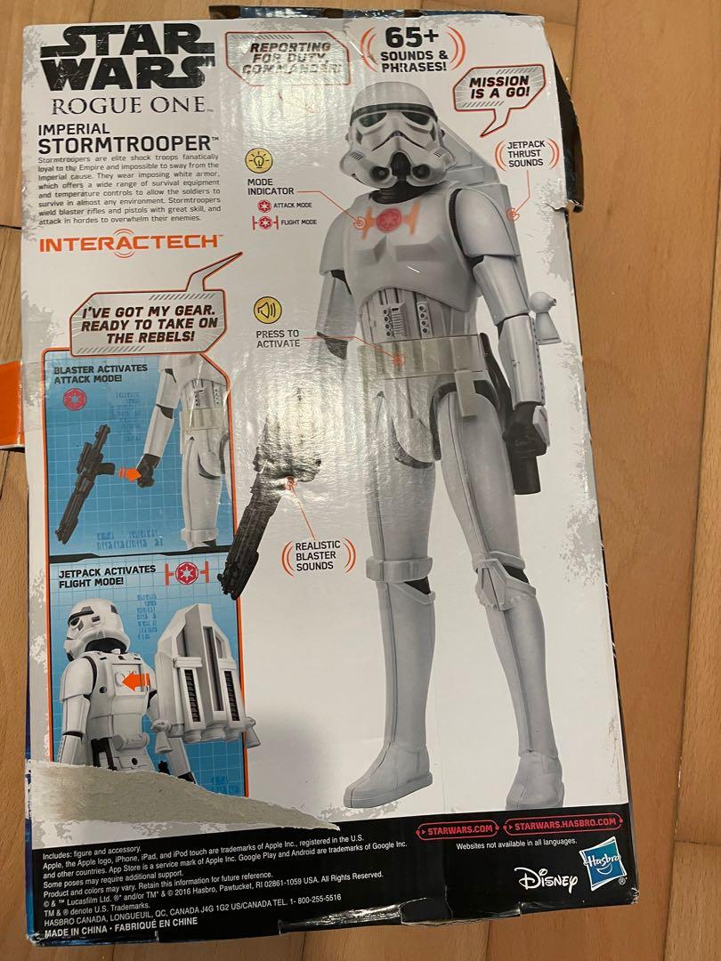Star wars interactech imperial stormtrooper figure deals