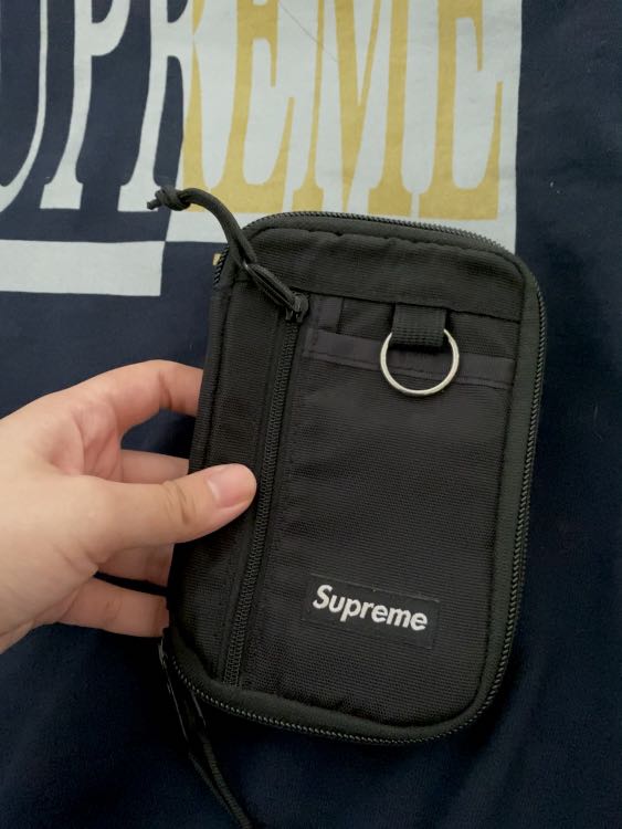 Supreme Small Zip Pouch Cordura, Men's Fashion, Watches