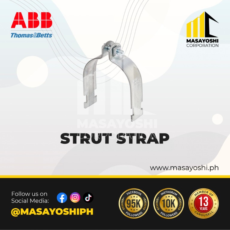 Thomas & Betts Universal Strut Strap 1" Model C 2001 Conduit