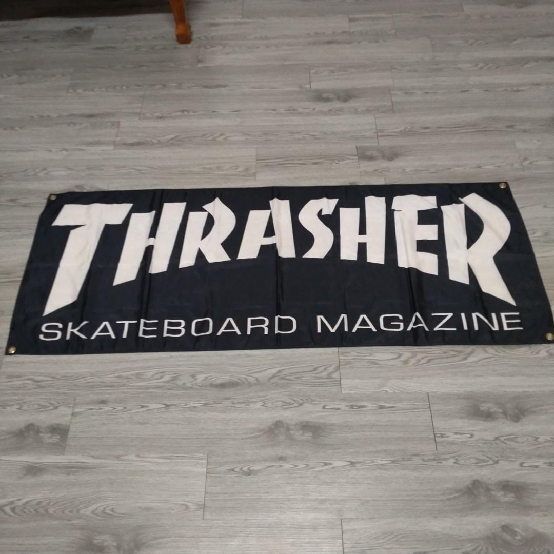 thrasher banner (skate mag), Men's Fashion, Watches & Accessories, Cap