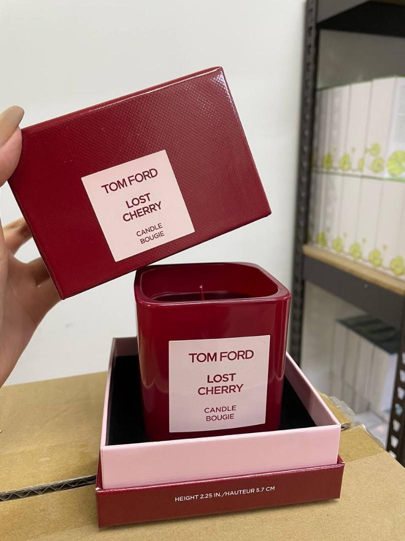 TOM FORD LOST CHERRY CANDLE #GreatAsGift, Furniture & Home Living, Home  Decor, Vases & Decorative Bowls on Carousell