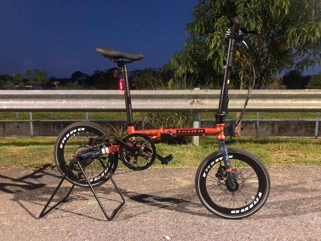 trino racer folding bike
