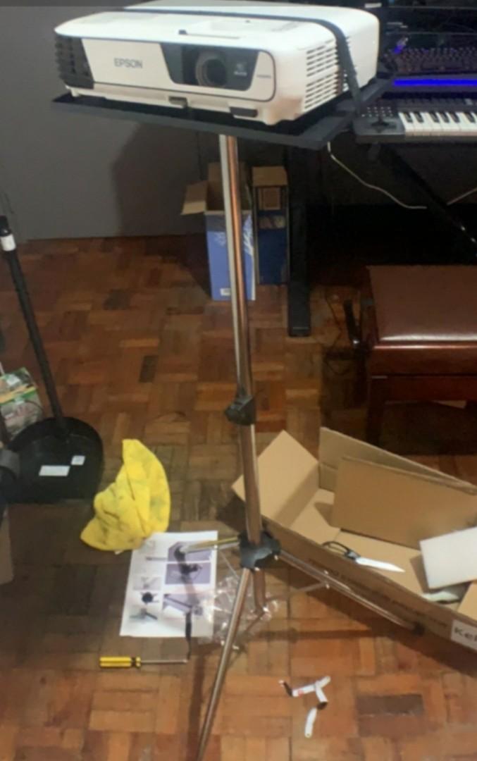 Tripod Stand for Projector (Category: Office & Business Technology) located in Manila. Submitted by goodviber.corp (Listing ID 1131657415, Image 1). Description: .