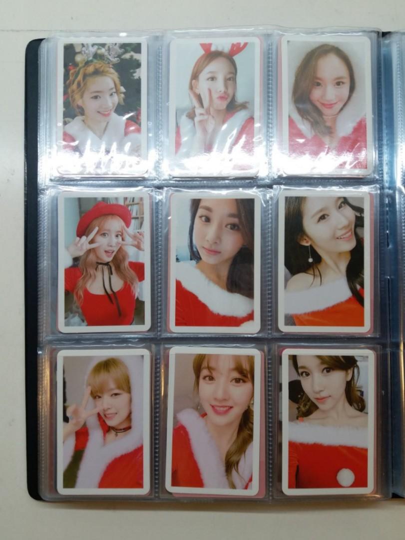 TWICE小卡coaster:LANE 1 CHRISTMAS EDITION CARD 9張NAYEON JEONGYEON