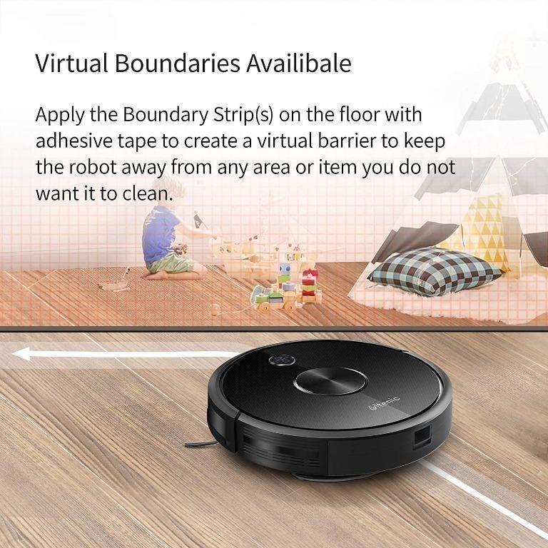 Ultenic D5s Pro Robot Vacuum Cleaner with Mop, 2500Pa Suction, WiFi