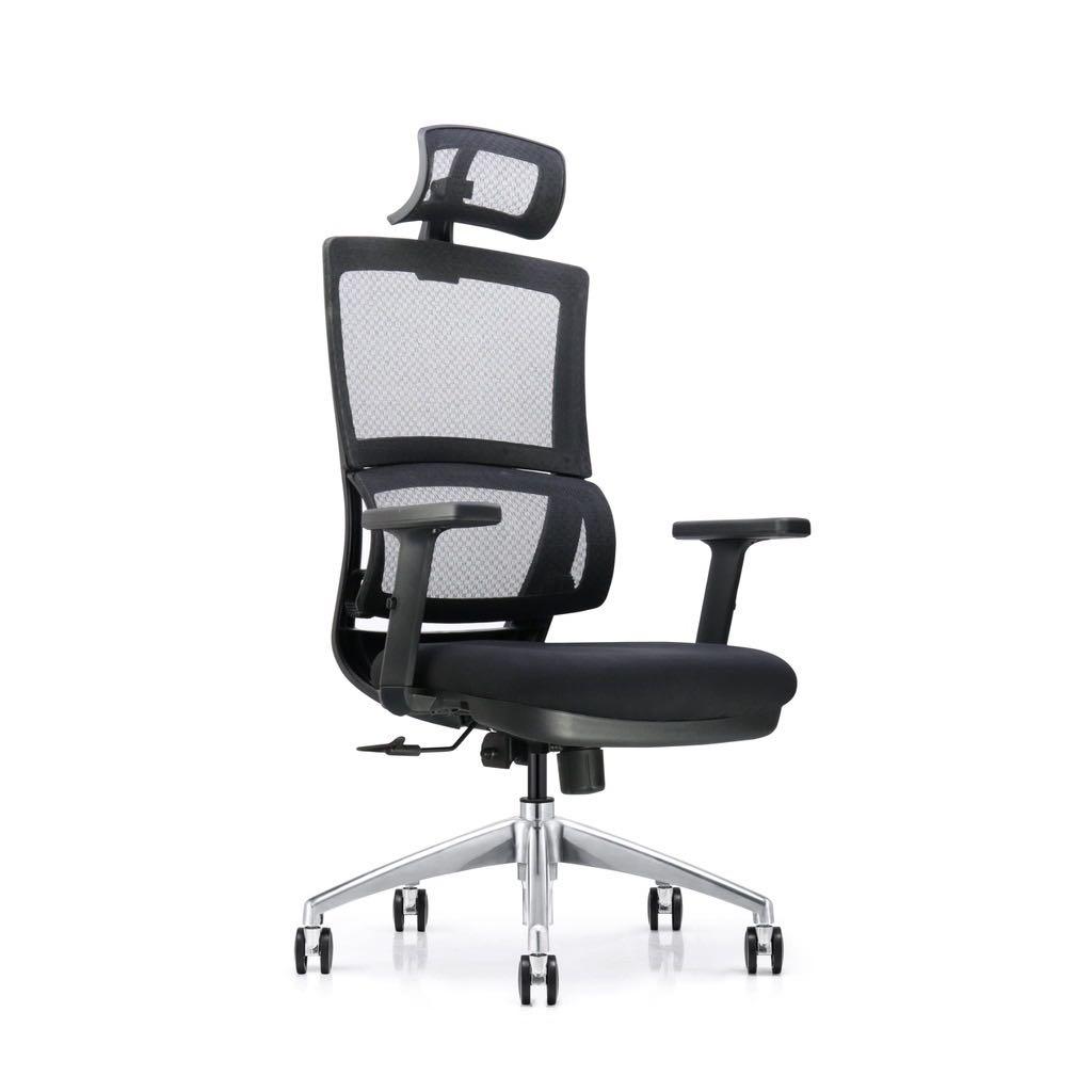 UMD Ergonomic Mesh Office Chair with Aluminium Leg and Enhanced Lumbar