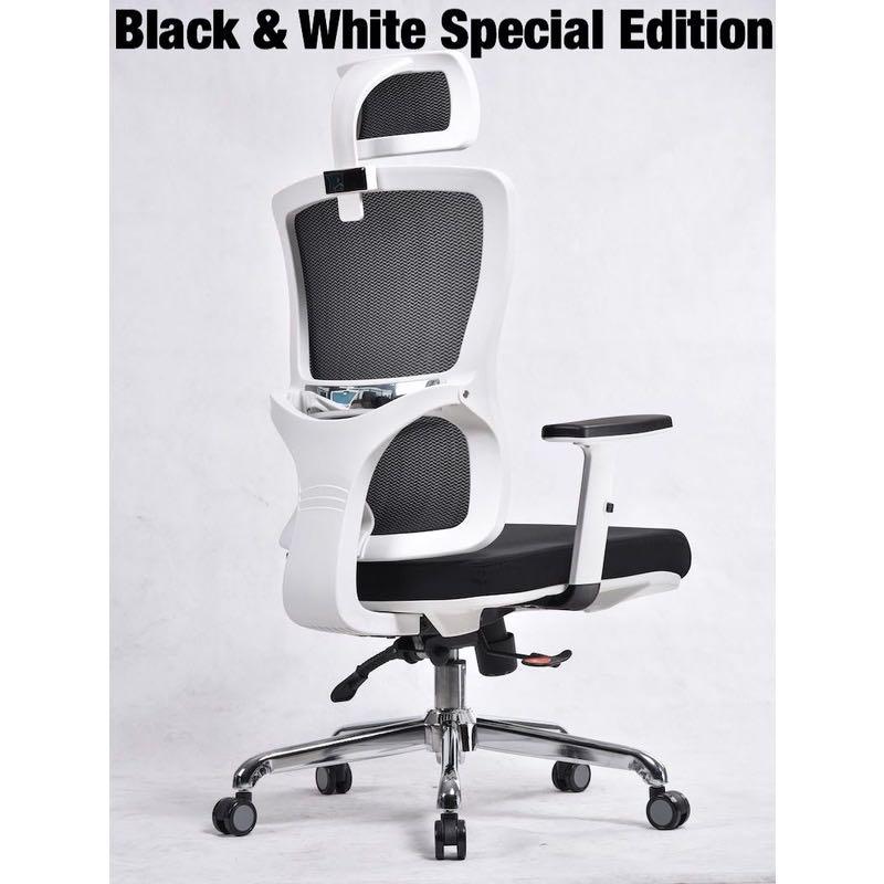UMD Ergonomic Mesh Office Chair with Aluminium Leg and Enhanced Lumbar