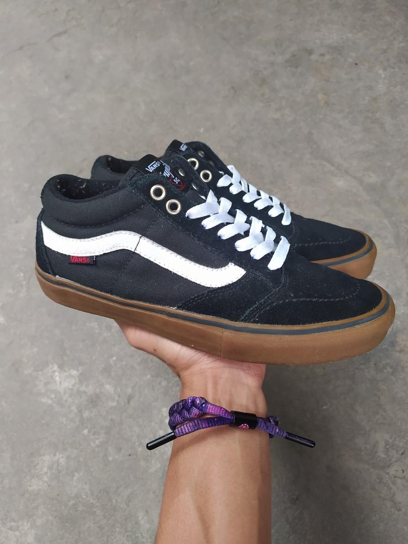 Vans Tnt Sg Skate Shoes Black/White/Gum | Idusem.Idu.Edu.Tr