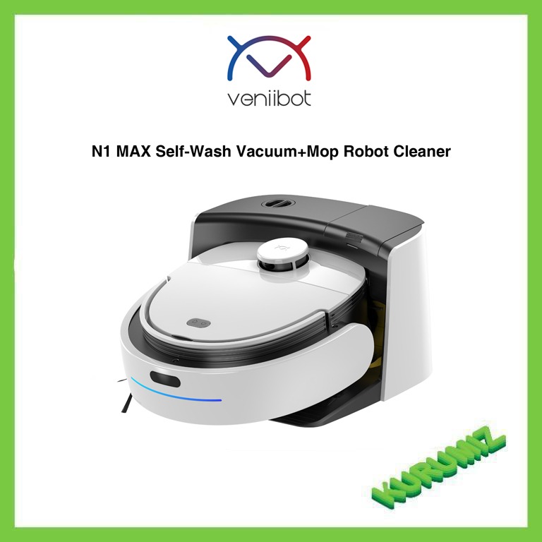 Veniibot N1 MAX SelfWash Vacuum+Mop Robot Cleaner, TV & Home
