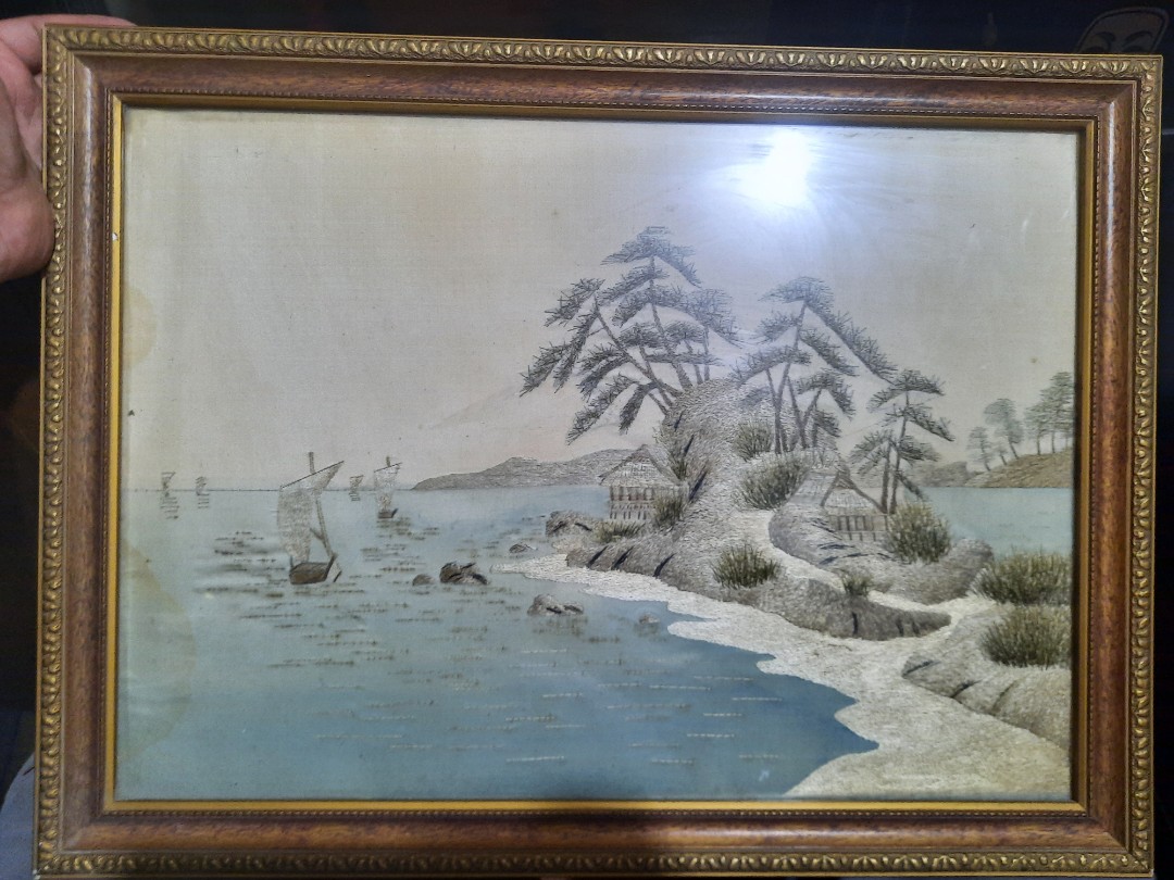 Vintage Japanese thread art, Hobbies & Toys, Memorabilia & Collectibles ...