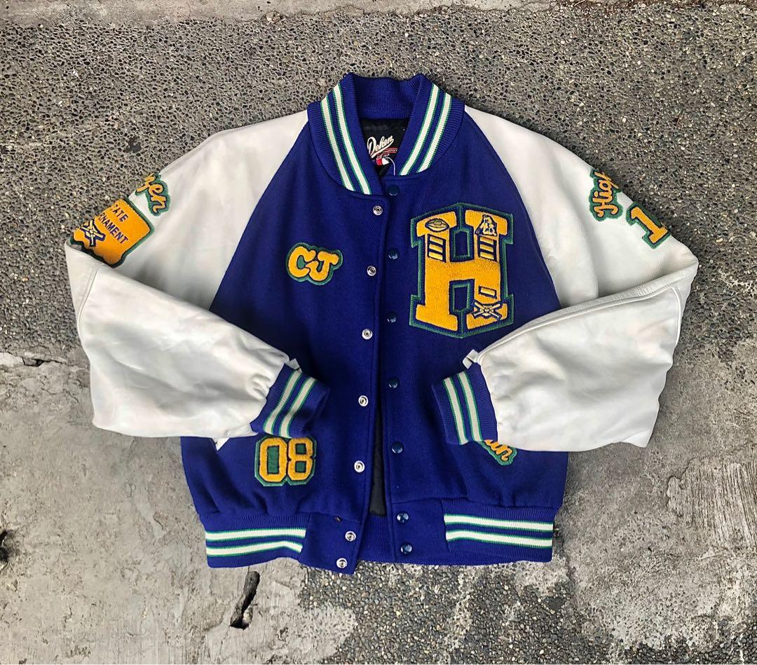 Vintage Letterman Varsity Jacket Men s Fashion Coats Jackets