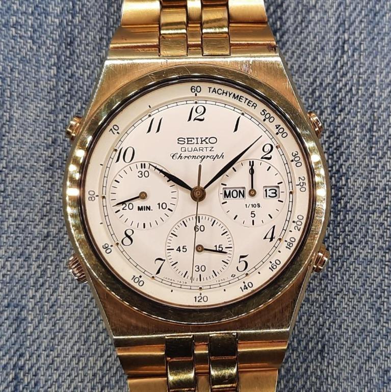 Vintage Seiko 7A38-7280 Chronograph Quartz Men's Watch, Men's Fashion,  Watches & Accessories, Watches on Carousell