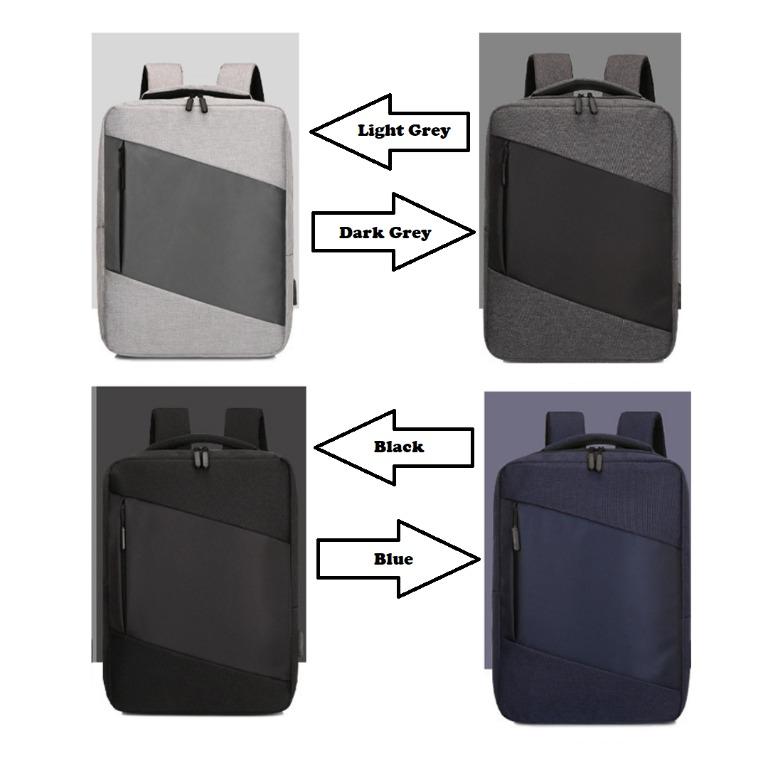 Water Resistant Business Casual Laptop Backpack Bag 15.6 inch