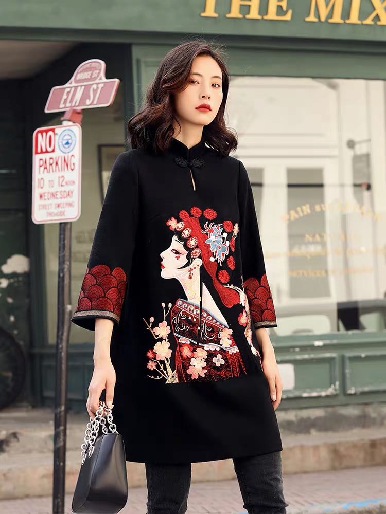 Winter cheongsam hot sale