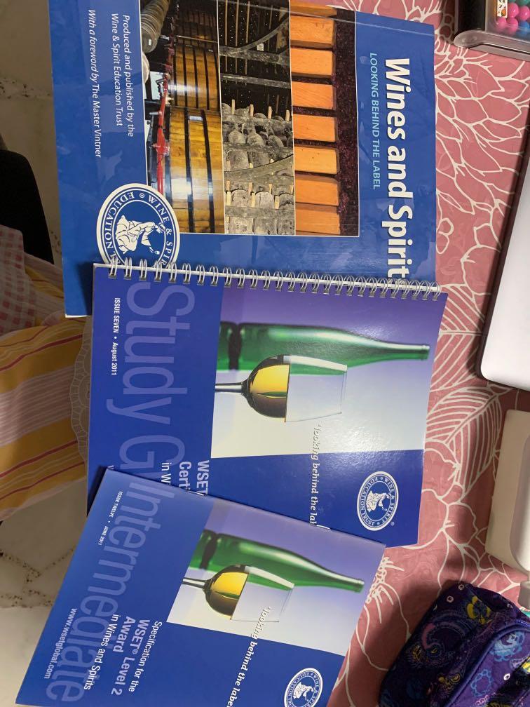 WSET level 2 Wines and Spirit textbook, Hobbies & Toys, Books ...