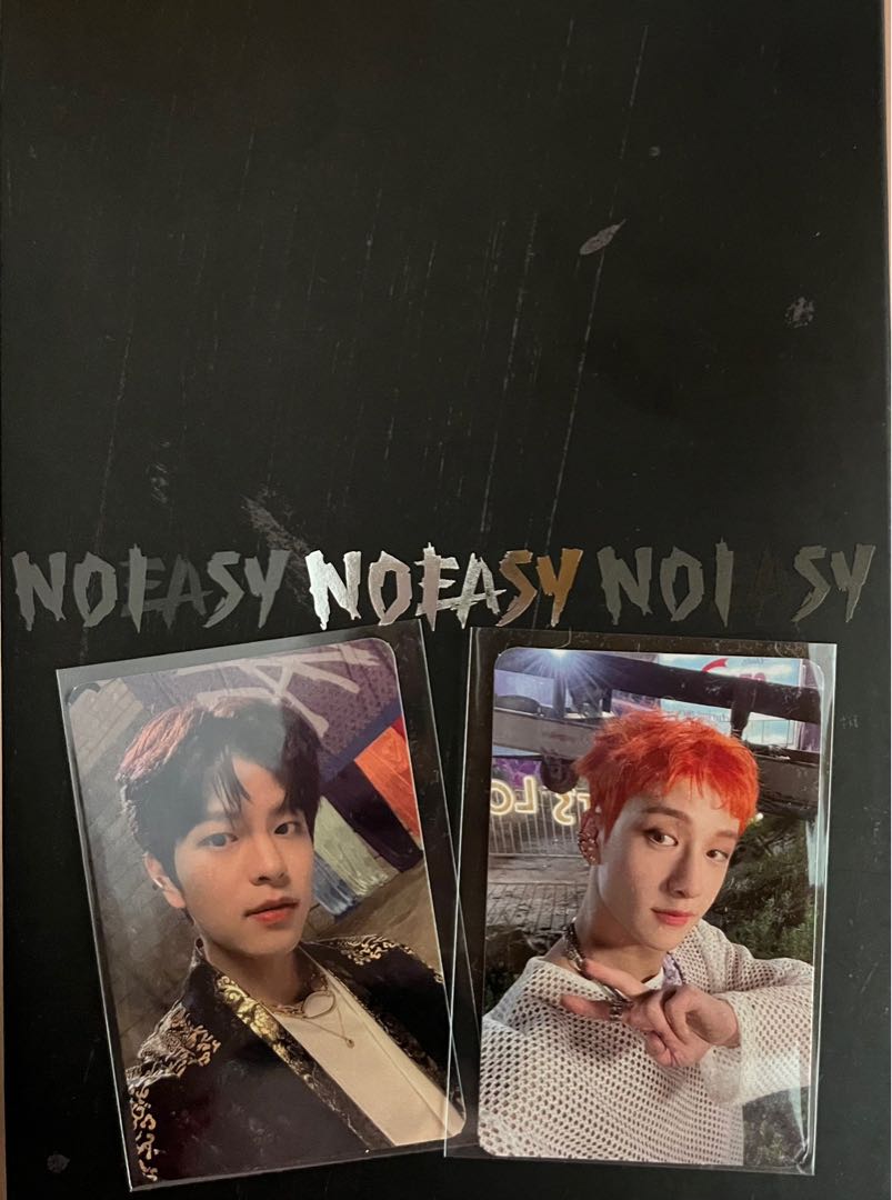 wtt seungmin and bangchan no easy pcs, Hobbies & Toys, Memorabilia