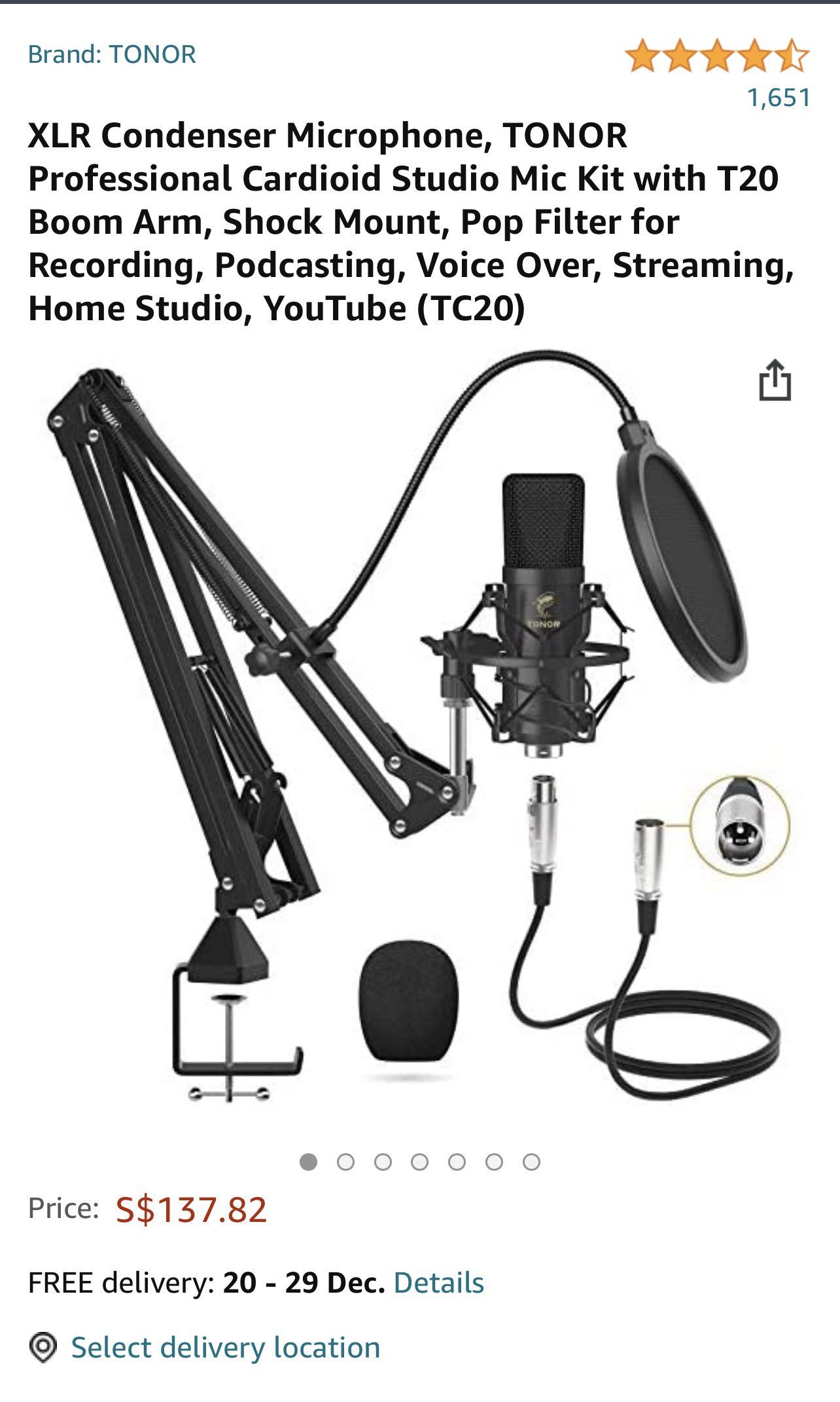 T20 Mic Arm Stand – TONOR