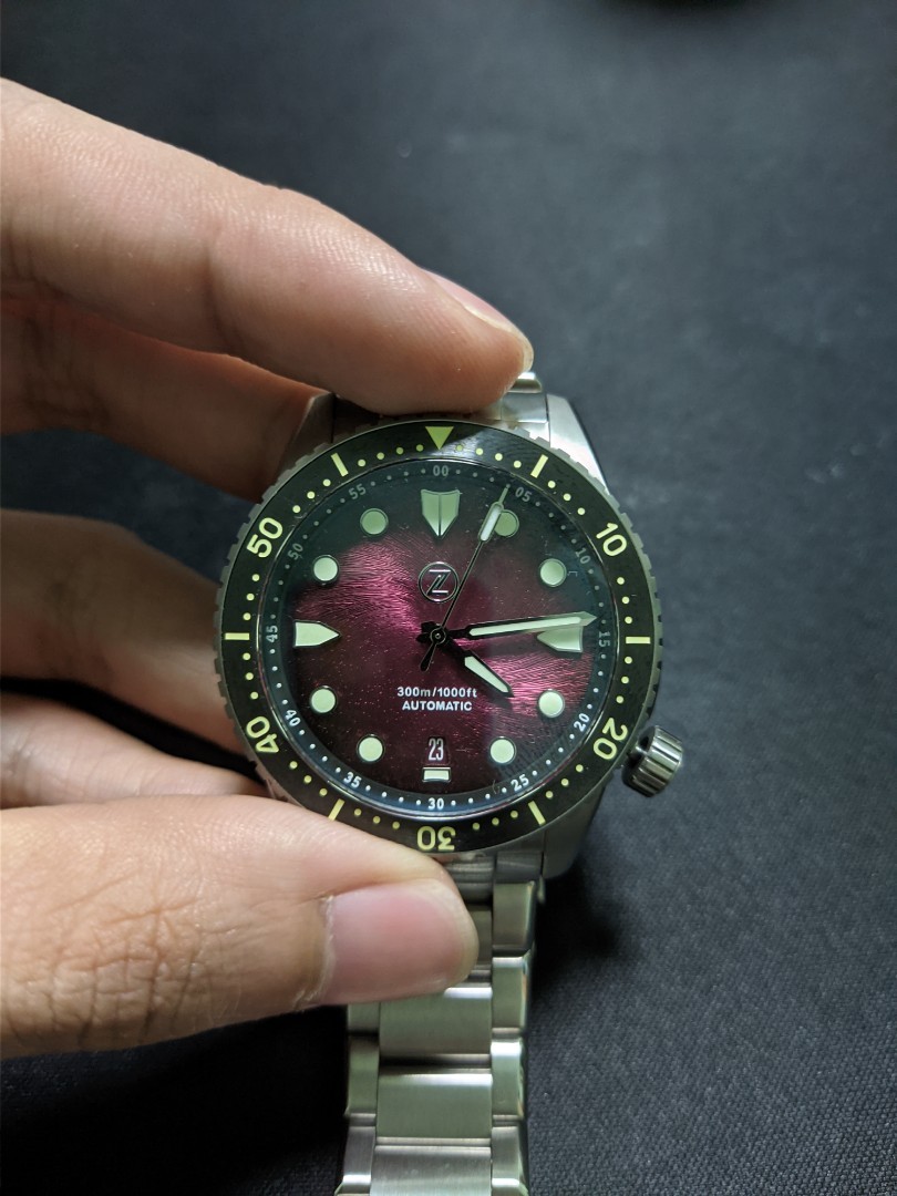 Zelos mako Ti burgundy, Men's Fashion 