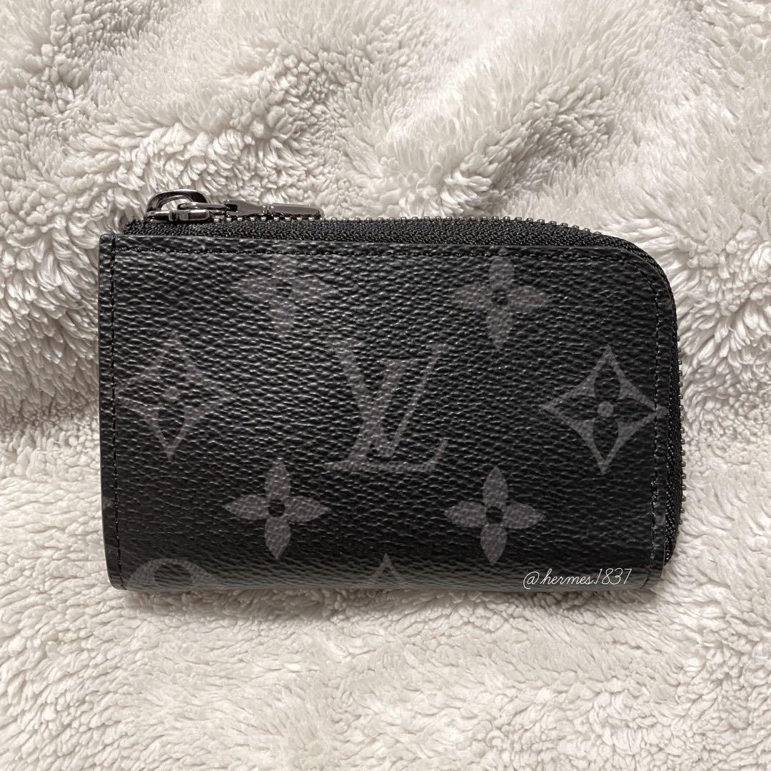 LV KEY POUCH MONOGRAM ECLIPSE, Luxury, Bags & Wallets on Carousell