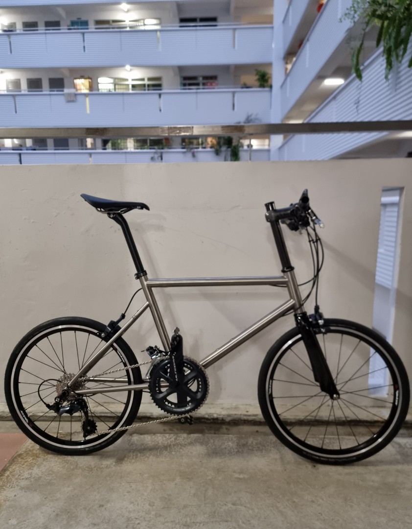 Titanium mini velo top