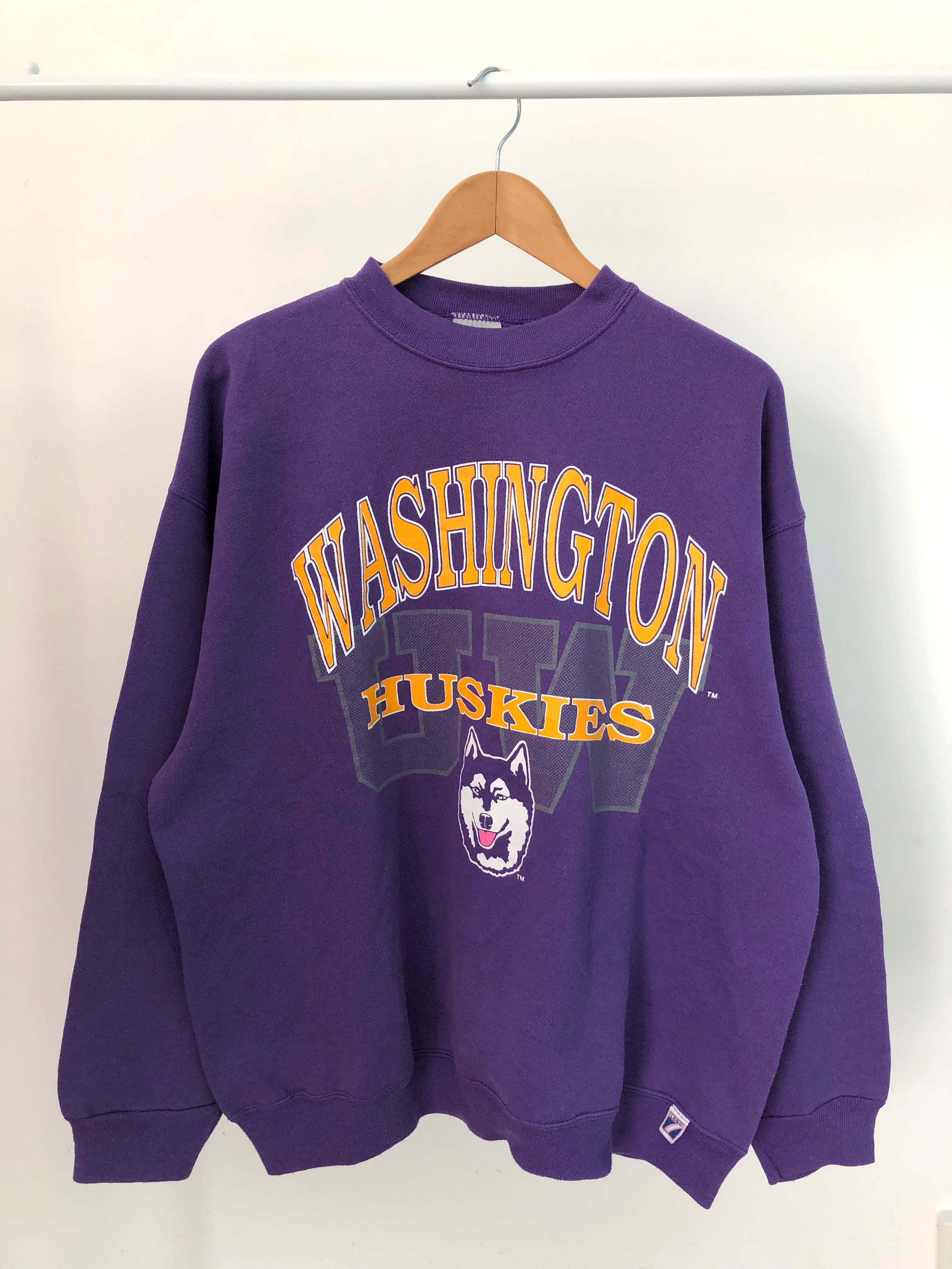 washington huskies crewneck