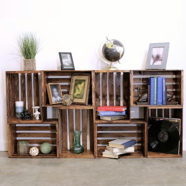 Knagglig bookshelf top