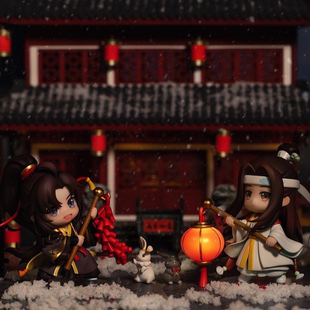 Amazon.co.jp: 魔道祖師 吟雪賦歳 特典つき 新春 フィギュア 魏