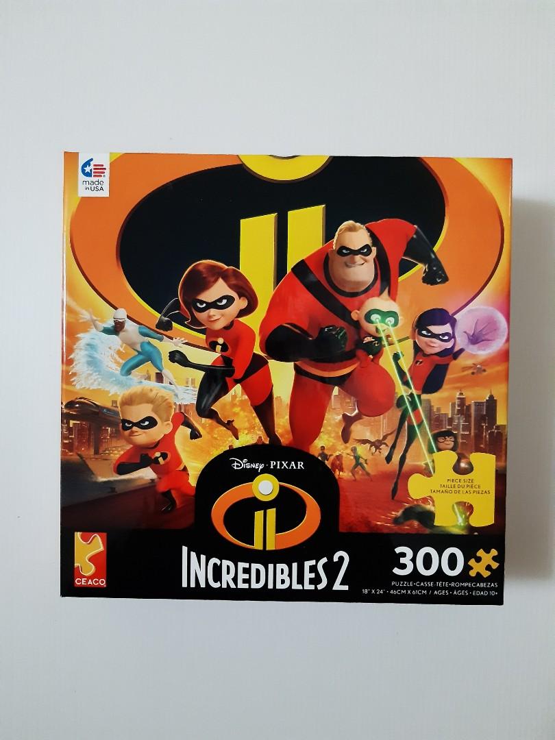 Disney Pixar Incredibles 2 Jigsaw Puzzle 300 Piece 18" x 24" Ceaco NEW 