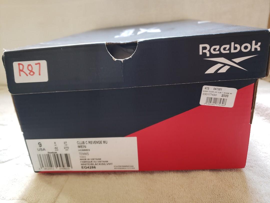 Reebok Club C Revenge MU EG4286 US9 Carousell