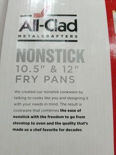All Clad Non Stick Frying Pans set by Metalcrafters