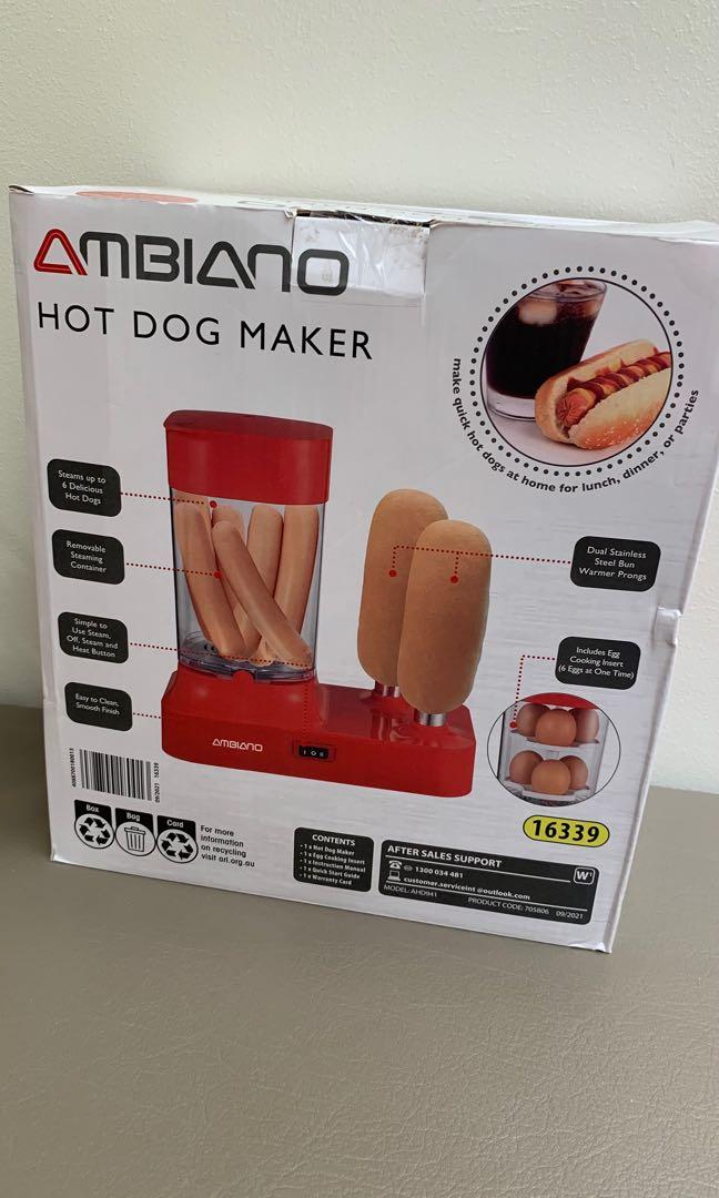 Ambiano hot dog maker, Furniture & Home Living, Kitchenware & Tableware