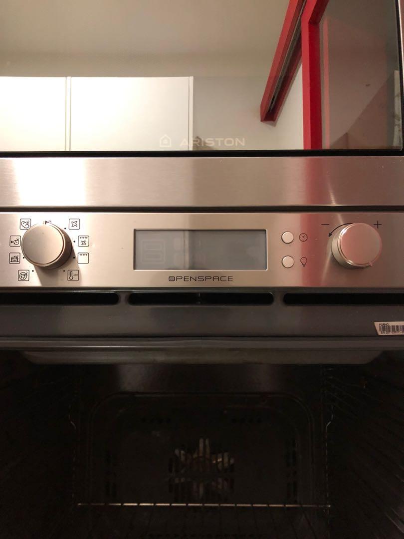 ARISTON built in oven (need to replace motherboard on your cost), TV