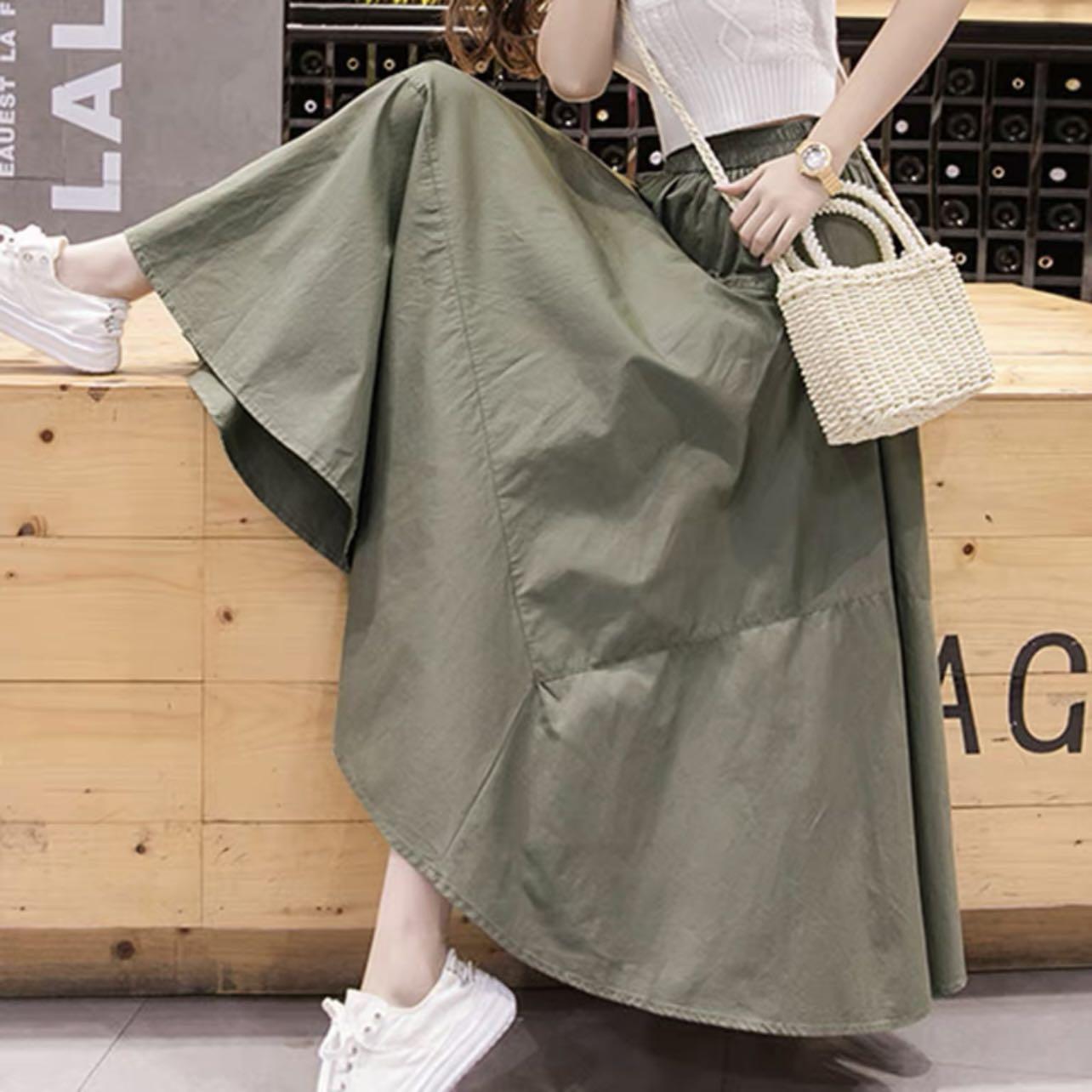 Green 2025 umbrella skirt