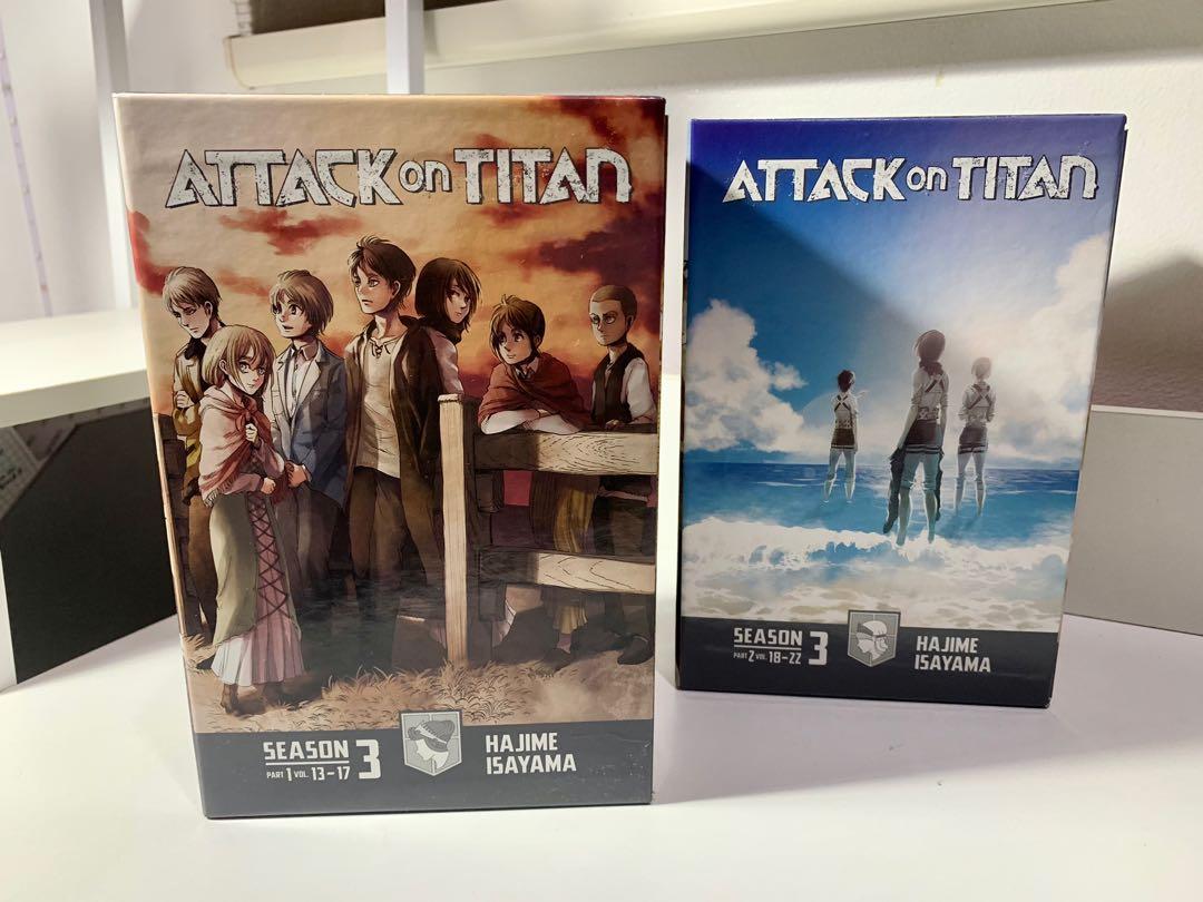 Attack on Titan Season 3 Part 1 Manga Box Set  