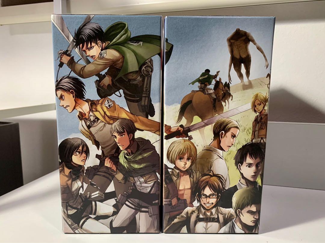 Attack on Titan Season 3 Part 1 & 2 Manga (Boxed Set), Hobbies & Toys