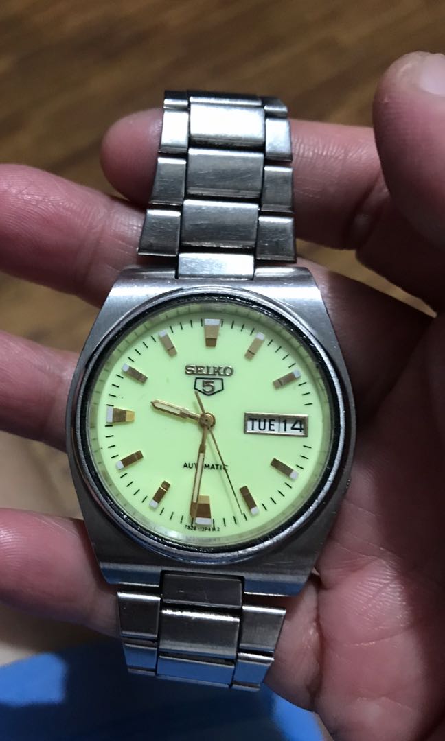 Seiko luminous top mens watches