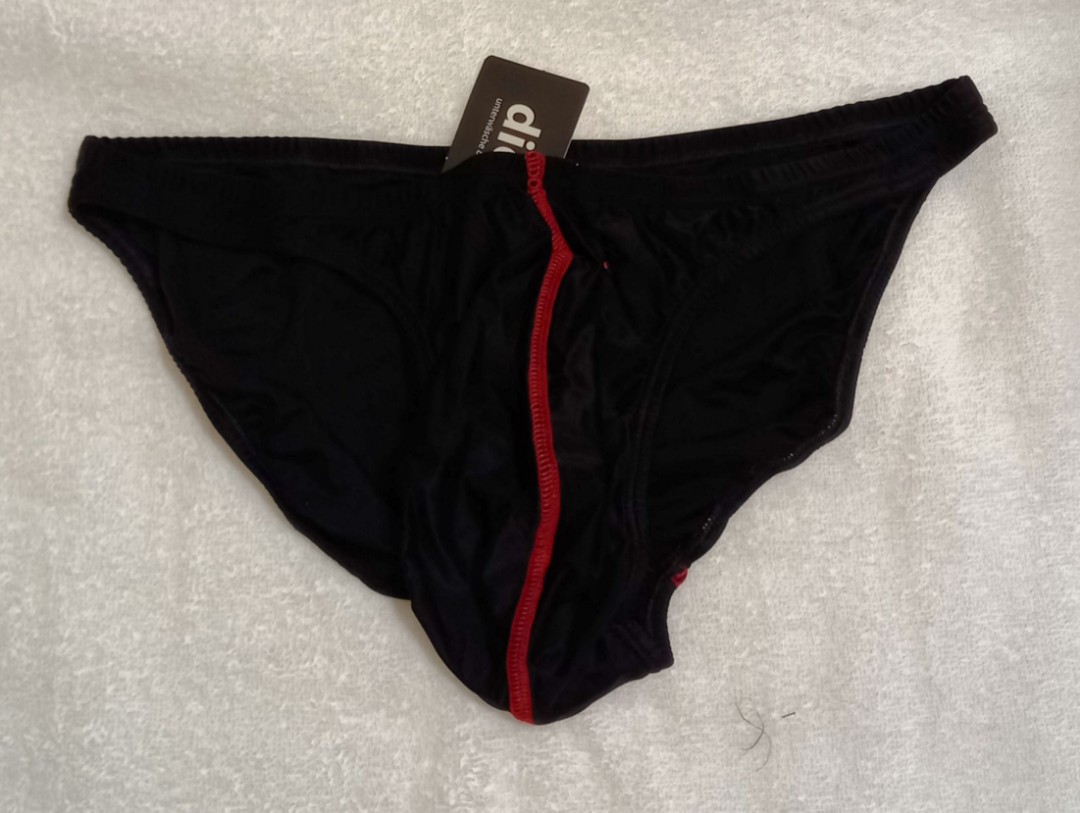 Bikini Black Underwear, Men's Fashion, Bottoms, New Underwear on Carousell