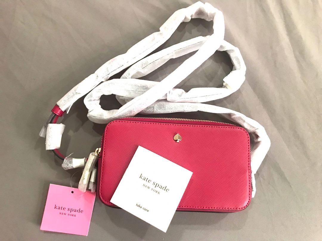 Kate spade mila double zip crossbody outlet