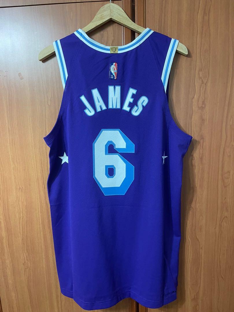 Lakers Lebron James 75th Anniversary Authentic Icon Jersey – Lakers Store