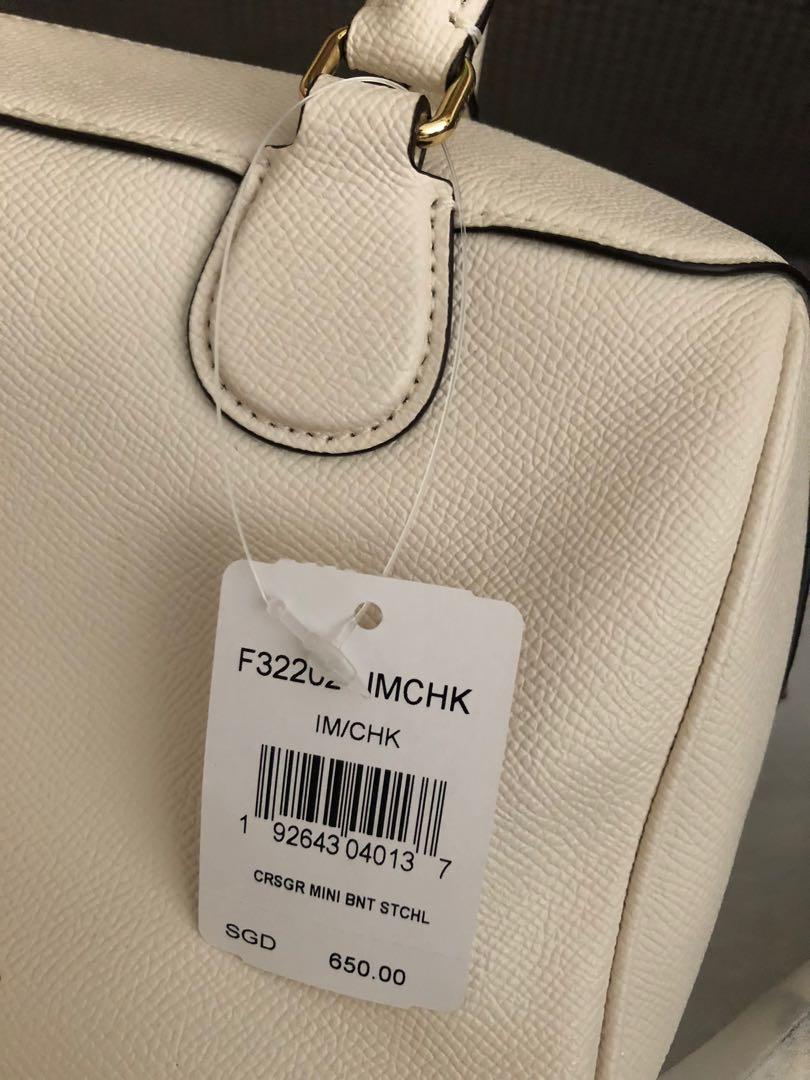 BNWT Coach Mini Bennet Satchel