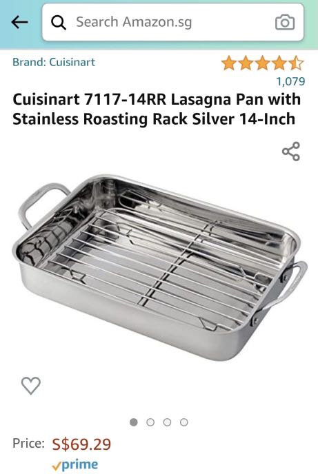 cuisinart 17 inch roasting pan