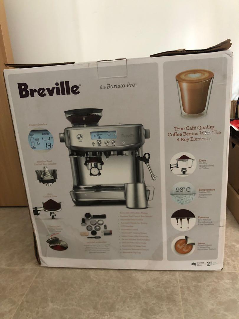 Breville Barista Pro (Hickory Smoke), TV & Home Appliances, Kitchen