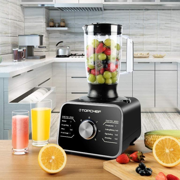 [C3392] Food Processor Topchef 1100W Multifunctional Food Processor
