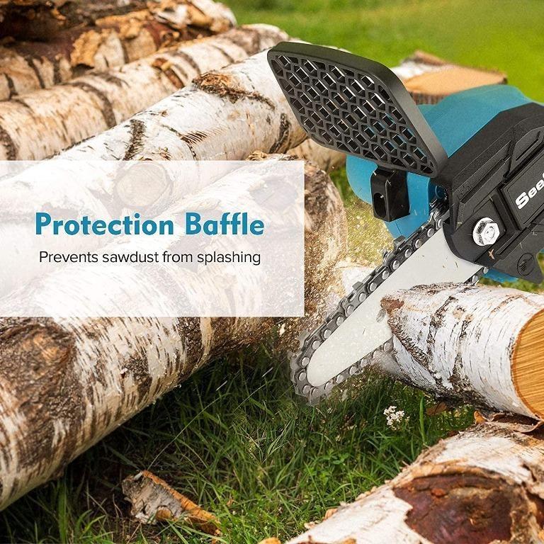 Lowest Price: 6-inch Mini Chainsaw, SeeSii Cordless