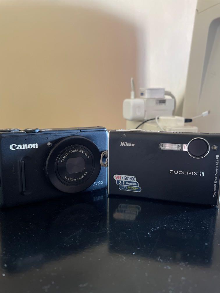 Canon and Nikon digital camera, Photography, Cameras on Carousell