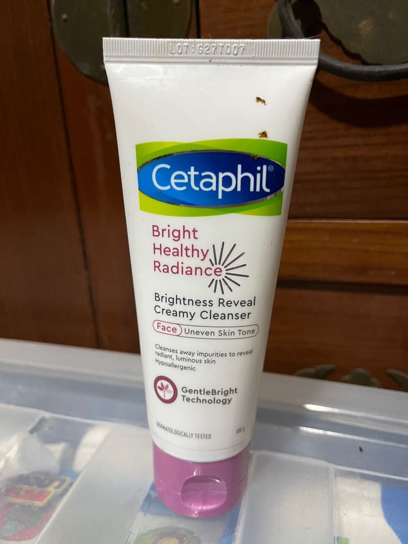 Cetaphil bright healthy radiance creamy cleanser, Beauty & Personal