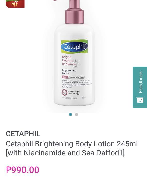 Cetaphil Brightening Body Lotion 245ml, Beauty & Personal Care, Bath