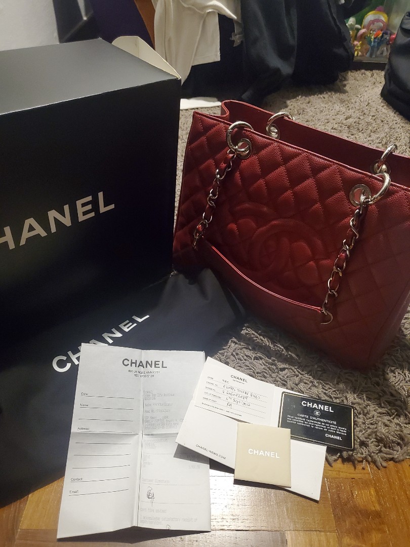 chanel purse box for sale